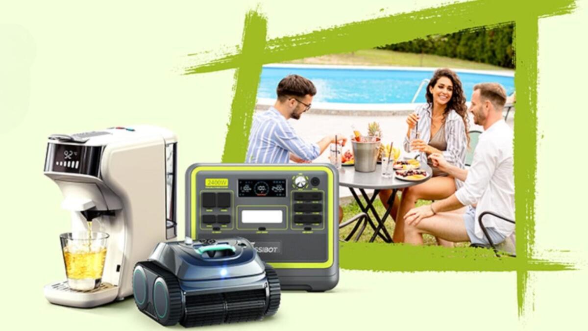 Robot da giardino e piscina in super offerta: sconti GeekMall fino al 40%! - 