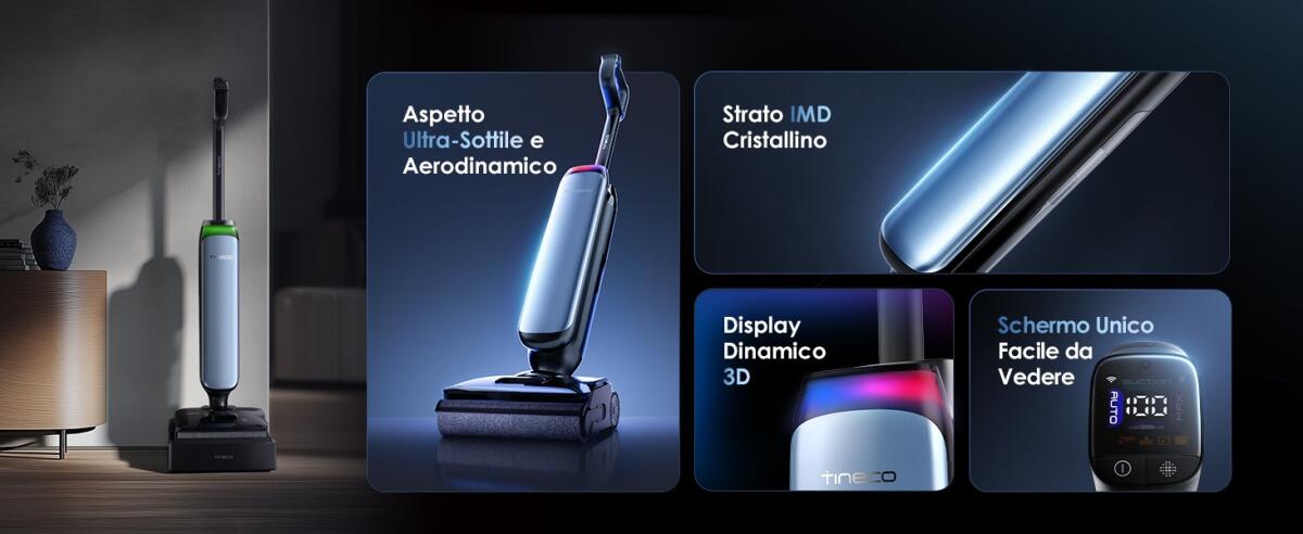 Ecco il nuovo Tineco FLOOR ONE S9 Artist, aspirapolvere lavapavimenti top di gamma - 