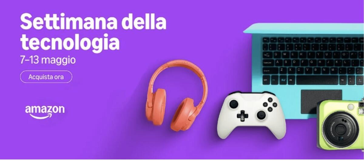 Inizia la Tech Week di Amazon: ecco le migliori offerte valide fino al 13 maggio 2025 - 