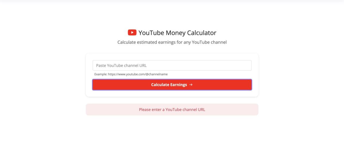 Scopri quanti soldi guadagna un canale YouTube con questo sito gratuito - 