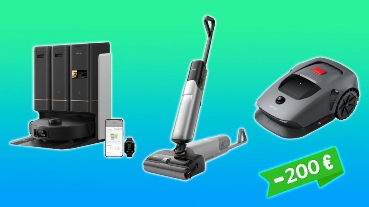 Sconti Shock MOVA! Robot Pulizia Casa e Giardino a Prezzi Mai Visti! - 