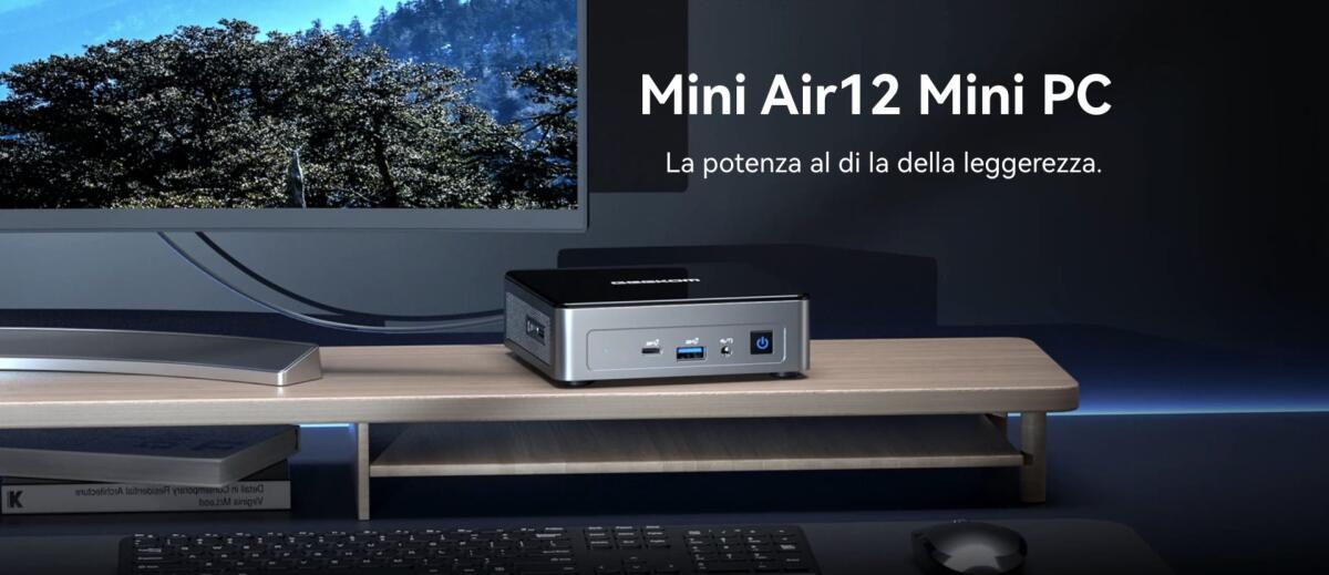 Il Mini PC GEEKOM Mini Air12 è in Offerta al MINIMO STORICO - COMPRALO SUBITO - 