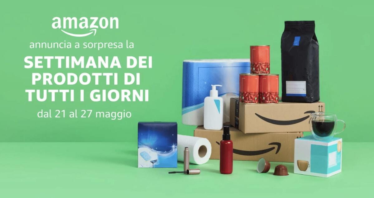 Amazon lancia la Settimana dei Prodotti per Tutti i Giorni: ecco le date - 