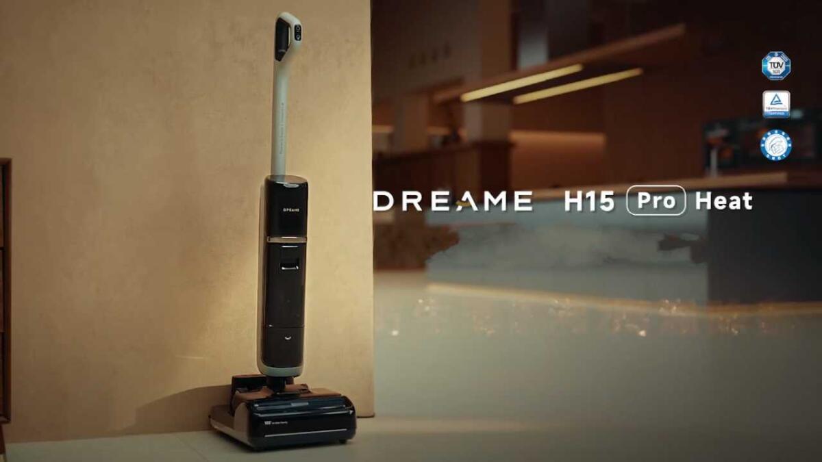 Dreame lancia H15 Pro Heat, La Wet&amp;Dry che lava con il calore, e pulisce con l’AI - 