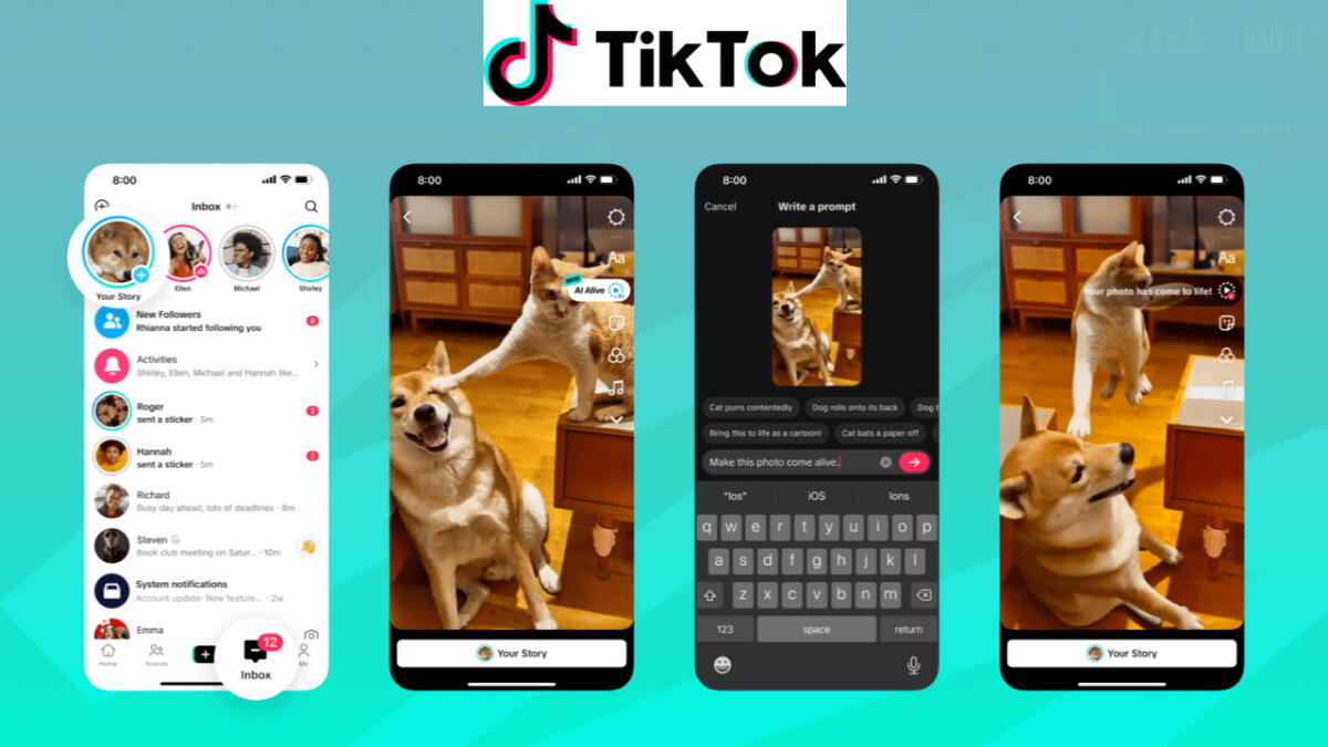 Con TikTok AI Alive puoi trasformare una foto in un video realistico - 