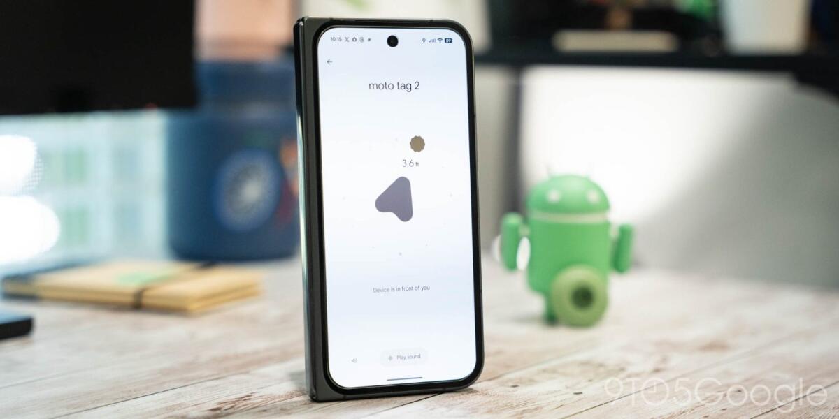 I Moto Tag si aggiornano e ora supportano UWB su Funzioni Trova di Google - 