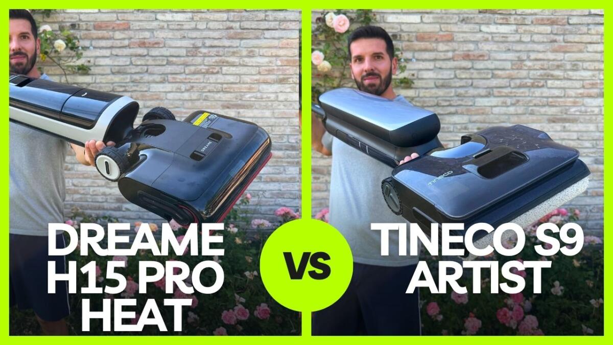 Meglio Tineco Floor One S9 Artist o Dreame H15 Pro Heat? Il Confronto Definitivo tra Lavapavimenti Top di Gamma - 