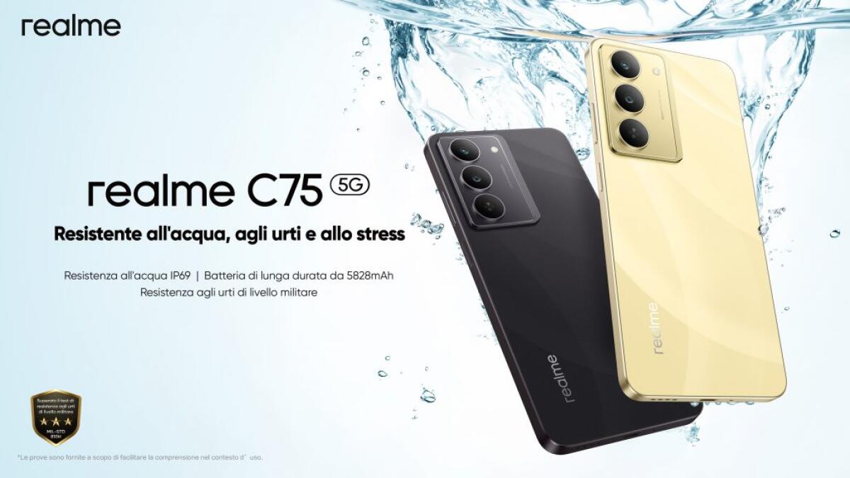 Realme C75 5G ufficiale | Scopri la SCHEDA TECNICA - 
