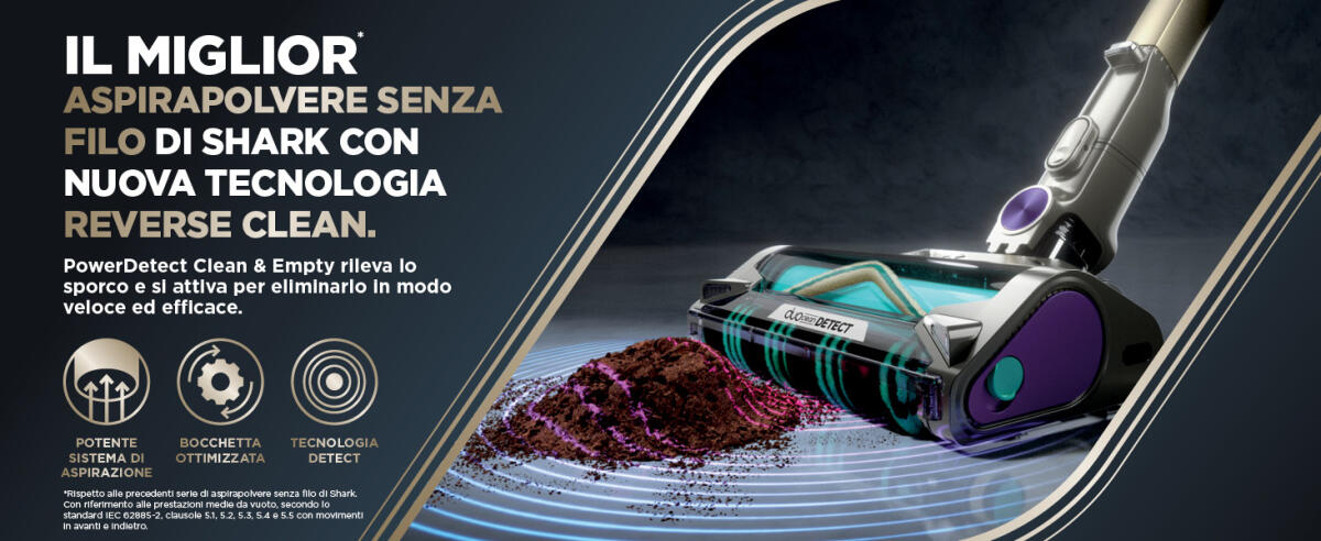 Addio pulizie faticose: ecco l'aspirapolvere Shark che si svuota da solo! - 