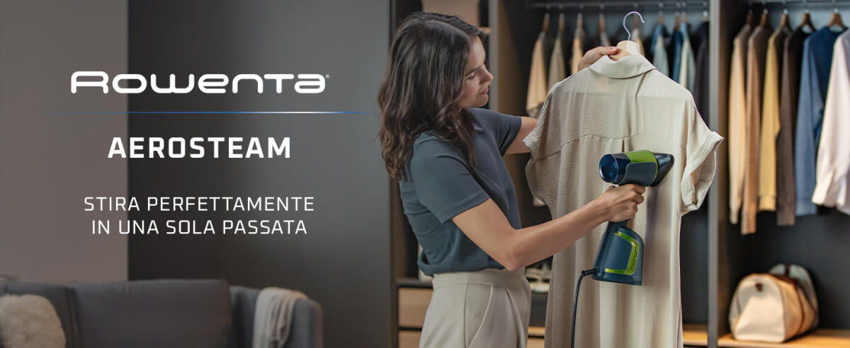 Addio asse da stiro! Rowenta AeroSteam stira e asciuga in 30 secondi - 