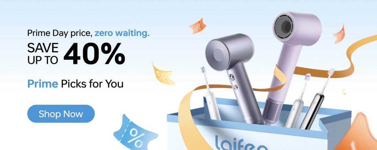 Prime Day 2025: i migliori sconti Laifen su beauty tech di design - 