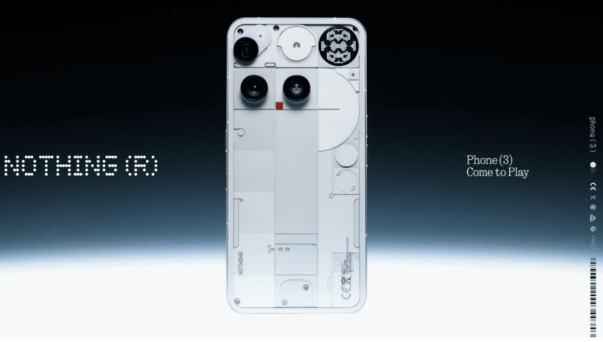 Nothing Phone (3) ufficiale | Scopri la SCHEDA TECNICA - 