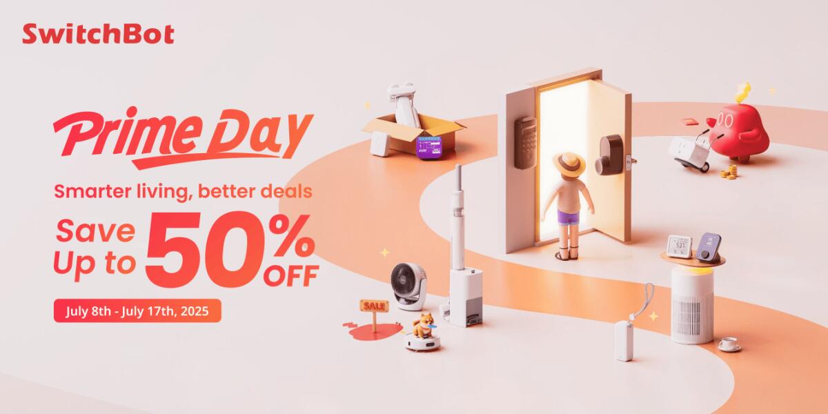 Ecco le Migliori Offerte di SwitchBot per il Prime Day 2025: Prodotti Smart Home al MINIMO - 