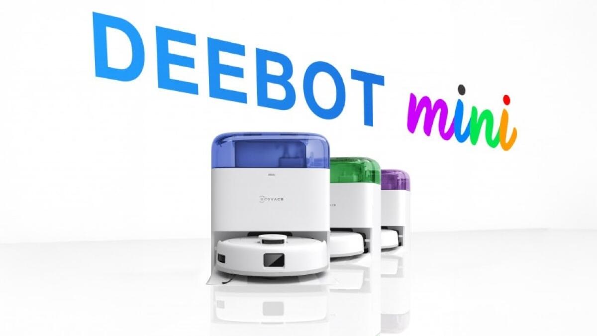 DEEBOT mini, il robot ECOVACS compatto e potente che tutti vogliono - 