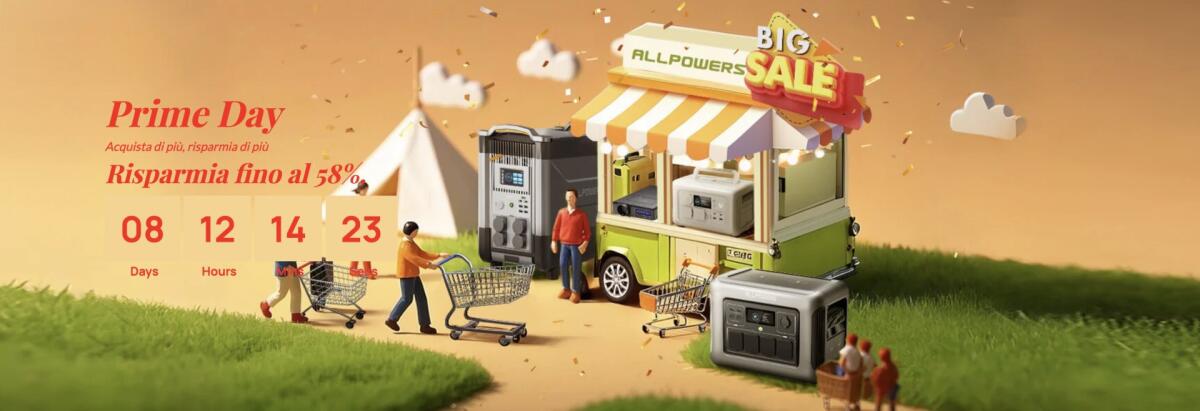 Ecco le Migliori Offerte di ALLPOWERS per il Prime Day 2025: Tanti Batterie e Power Station al MINIMO - 