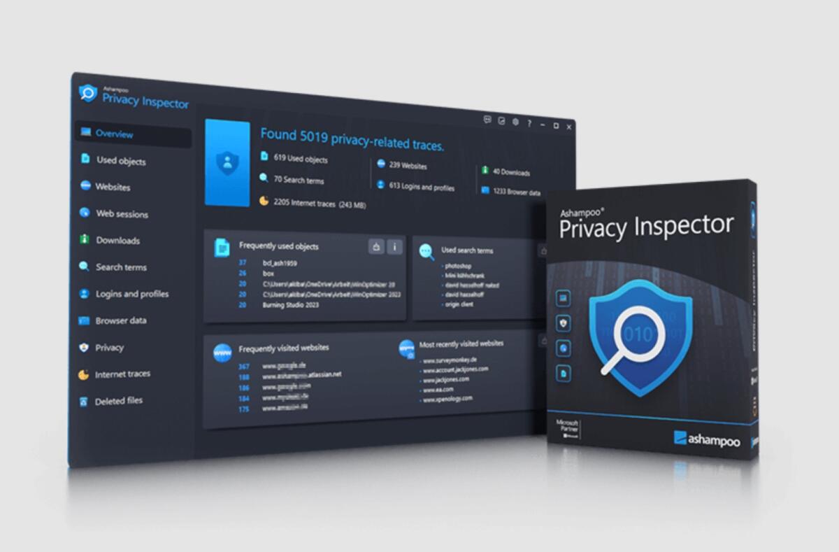 Scarica Ashampoo Privacy Inspector GRATIS per sempre | PC Windows - 
