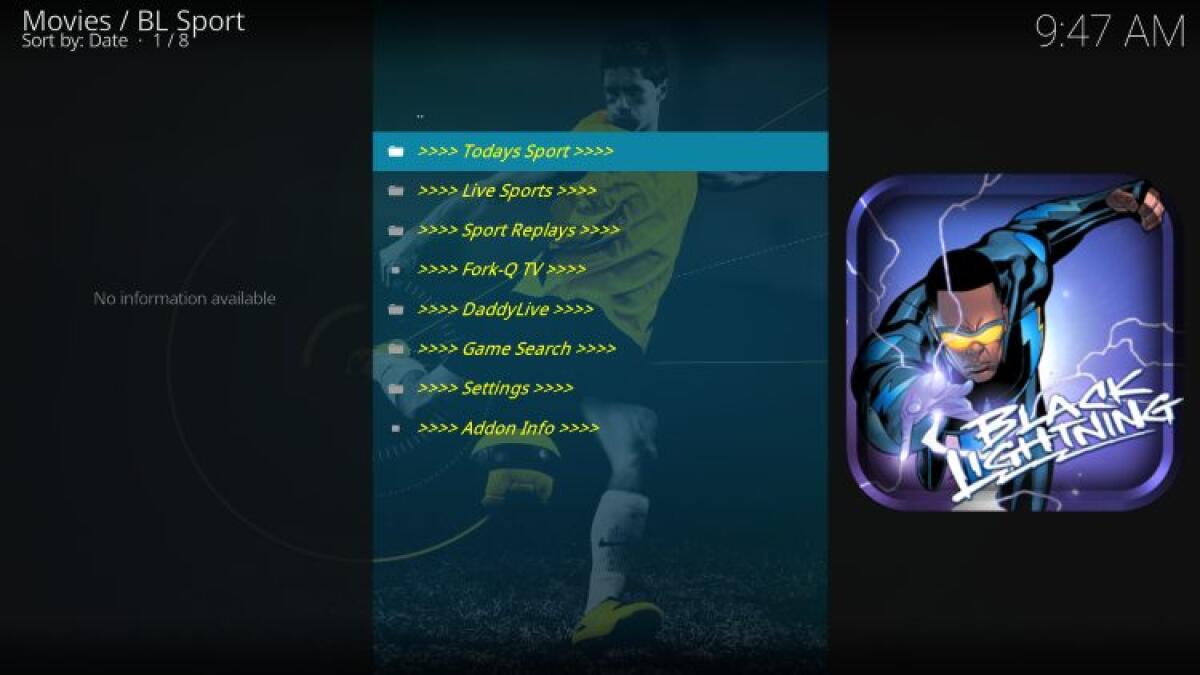 Come Installare l'add-on BL Sport su Kodi - Guida FACILE - 