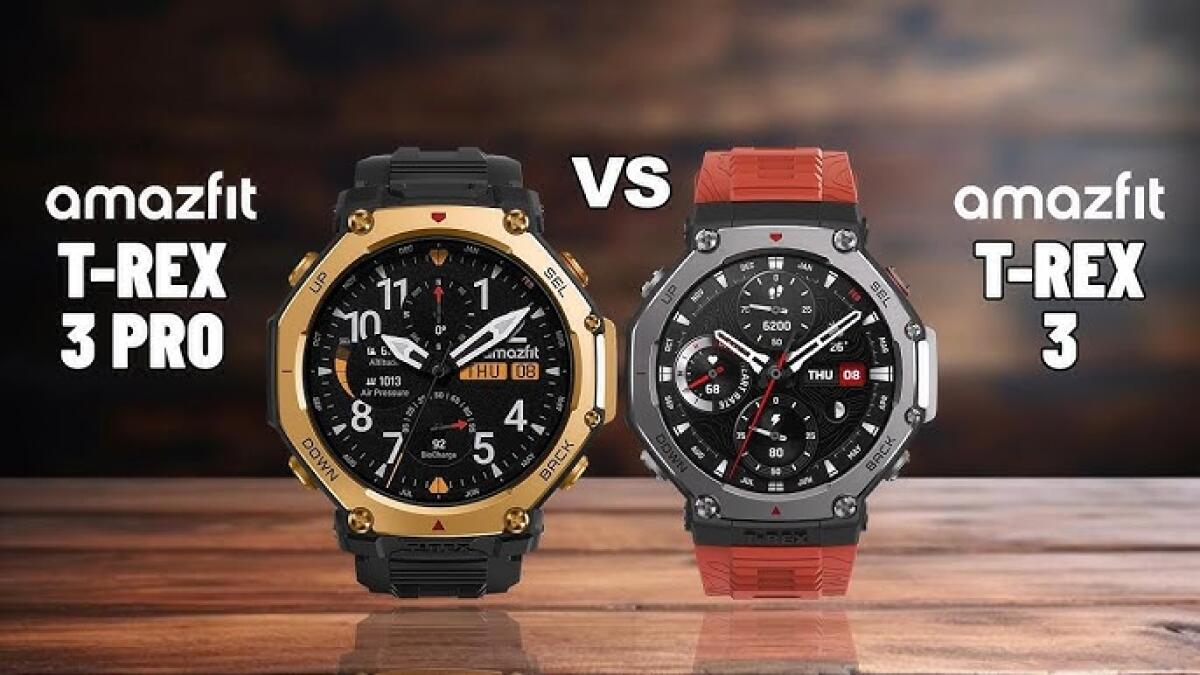 Amazfit T-Rex 3 Pro vs T-Rex 3: Quale Smartwatch Comprare? - 