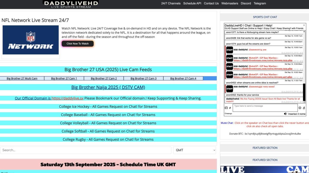 Daddylivestream.com sotto la lente: è sicuro o rischioso? - 