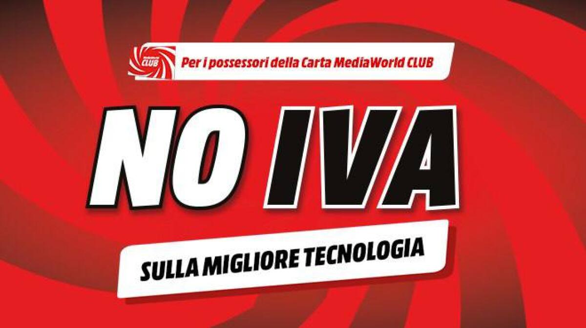 MediaWorld lancia lo sconto del 18,04% (NO IVA) su tantissimi prodotti - 