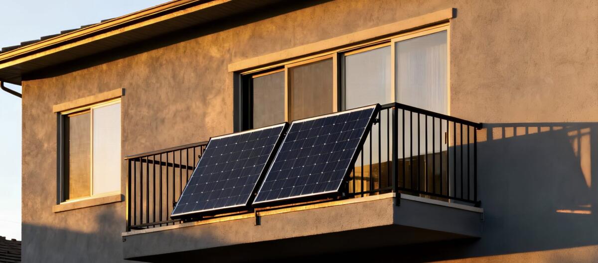 SENEC.Easy Solar: Kit Fotovoltaico Plug&amp;Play per Balconi - 