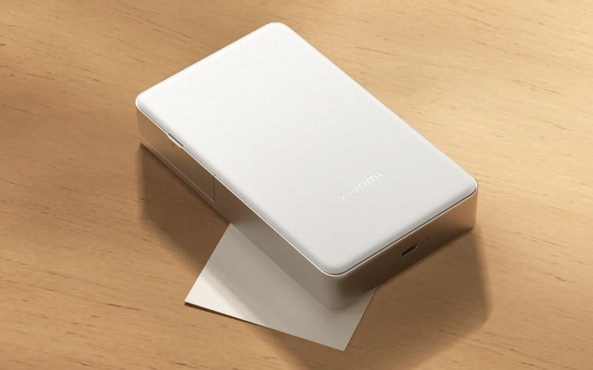Xiaomi Portable Photo Printer Pro: nuova stampante fotografica portatile per foto istantanee di qualità professionale - 