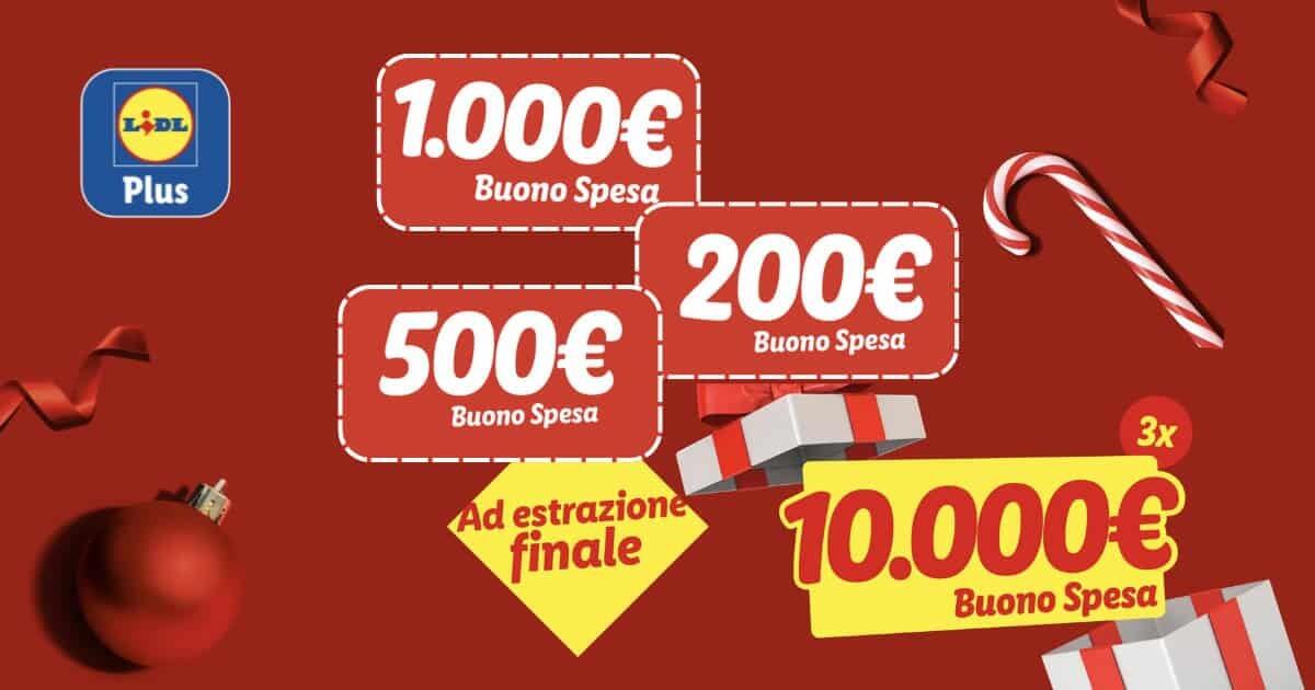 Nuovo Concorso Lidl Plus: vinci buoni spesa fino a 10.000€ - 