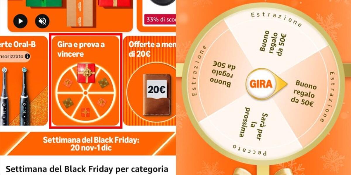 Amazon “Gira e prova a vincere”: vinci gratis 90.000 buoni per casa, cucina, elettrodomestici - 