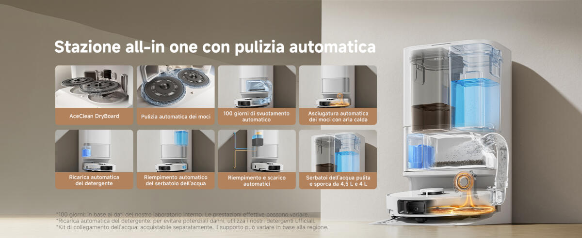 Il Robot Aspirapolvere DREAME L10s Ultra Gen 3 è in SUPER OFFERTA SCONTO al MINIMO su Amazon - 
