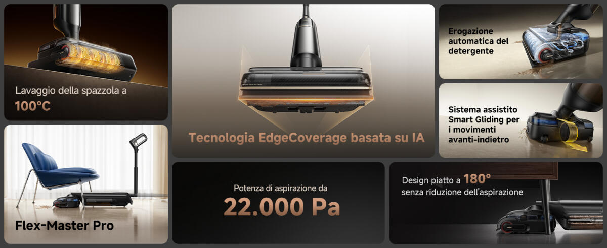 L' Aspirapolvere Lavapavimenti Mova M50 è in SCONTO al MINIMO su Amazon - 