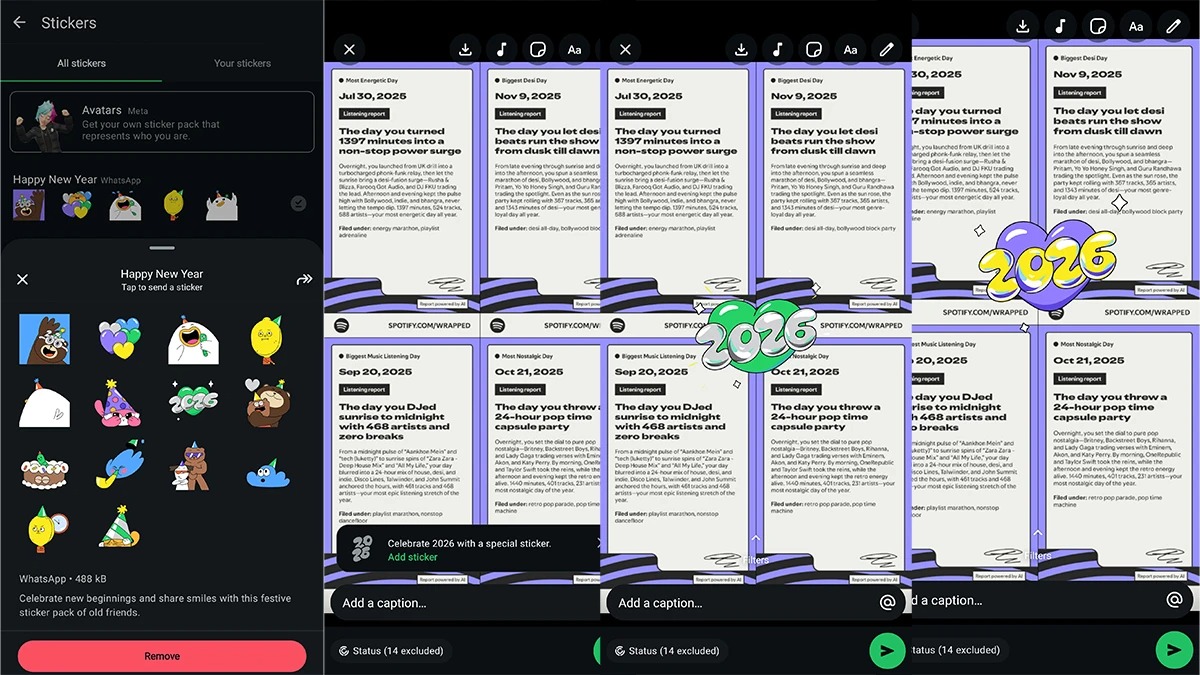 WhatsApp, arrivano gli sticker di Capodanno 2026: ecco come averli gratis sul tuo telefono - 
