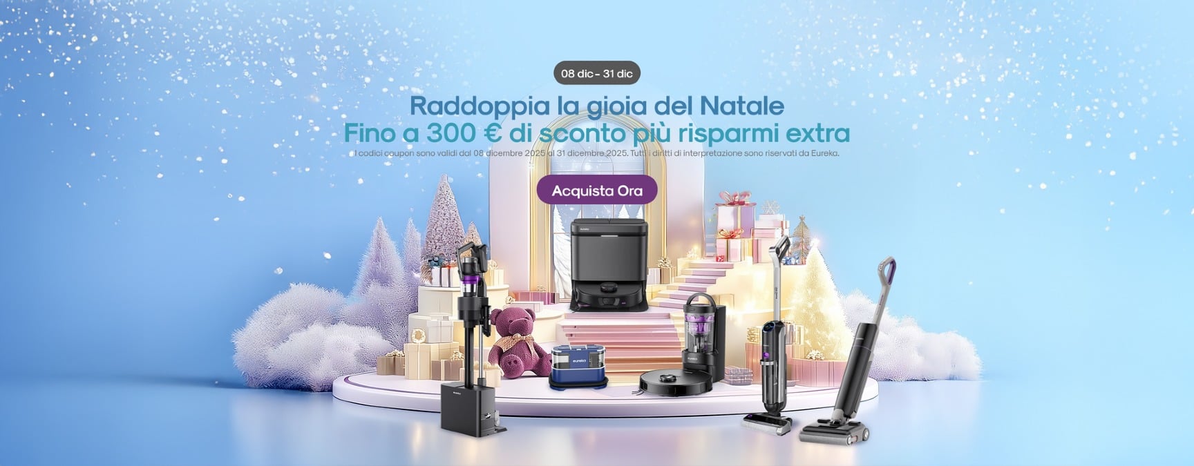 Offerte Natale Eureka: Robot e Lavapavimenti ai Minimi Storici - 