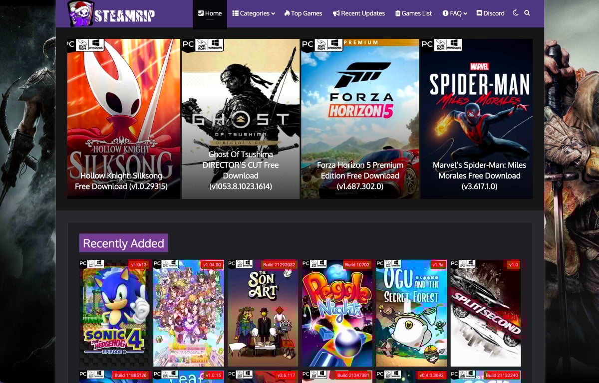 Scaricare giochi PC gratis: Steamrip, rischi e alternative - 