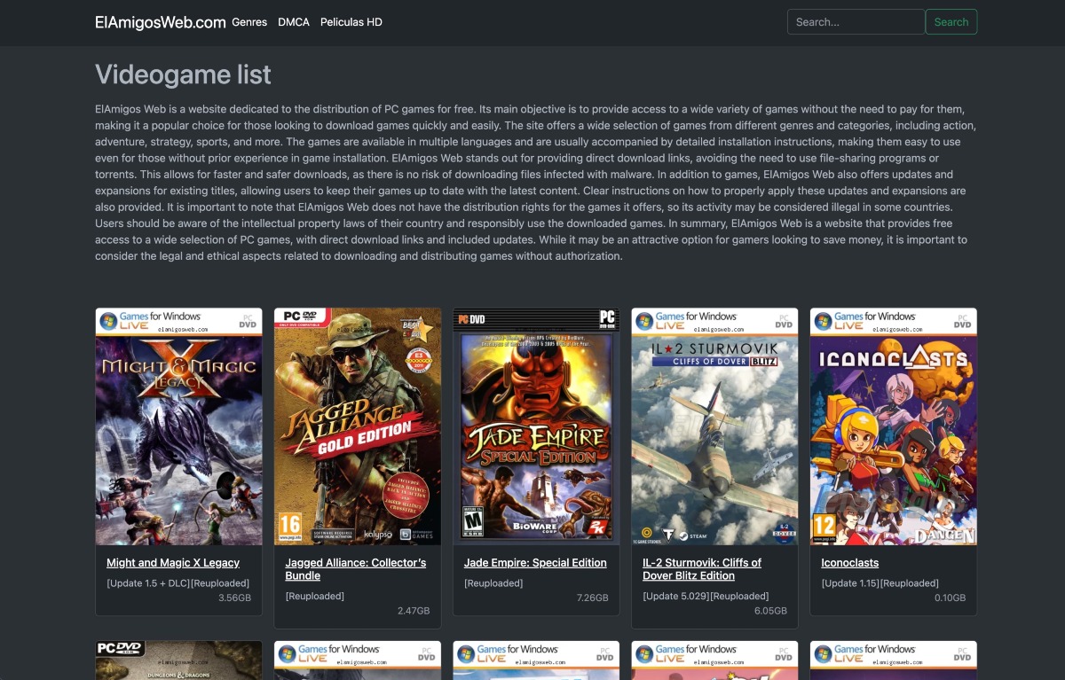 Scaricare giochi PC gratis: Elamigosweb, rischi e alternative - 