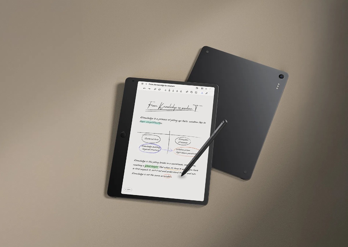 Il nuovo tablet TCL Note A1 NXTPAPER ha uno schermo rivoluzionario che sembra carta - 