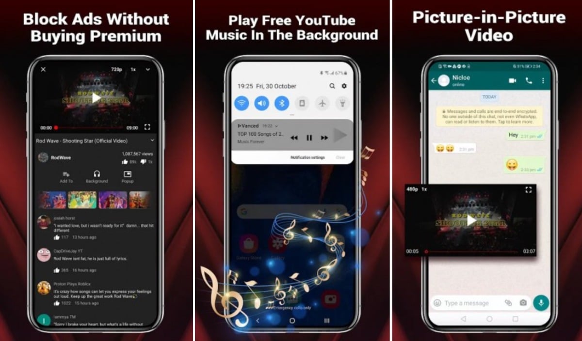 Prova subito Vanced Tube per Android - Download APK - 