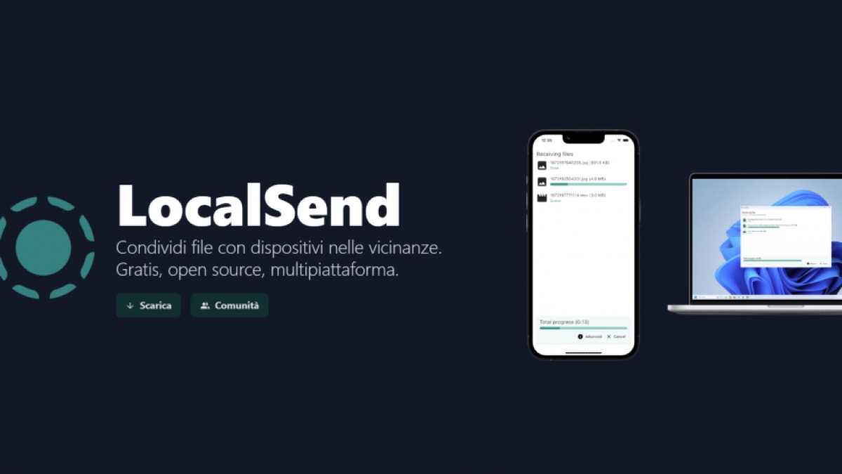LocalSend: la migliore alternativa ad AirDrop per PC, Android e iOS - 
