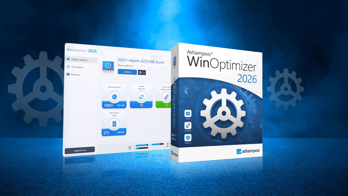 Scarica Ashampoo WinOptimizer 2026 GRATIS per sempre | PC - 