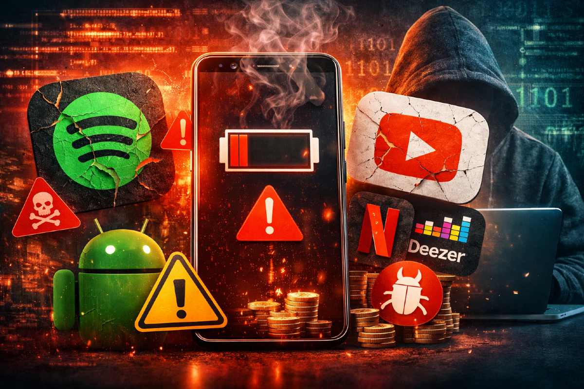 Batteria Android a terra? Attenzione a Spotify craccato - 