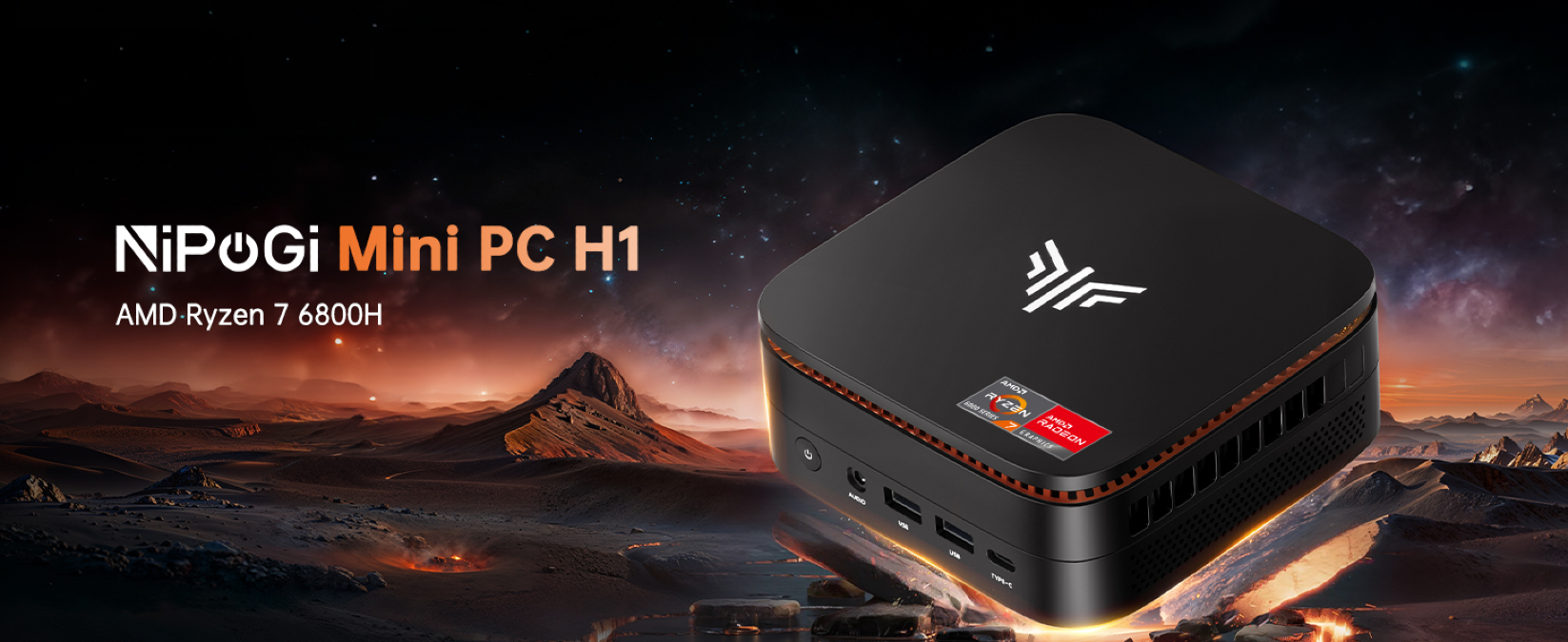 Mini PC Ryzen 7 super potente: NiPoGi H1 scende a 519€ - 