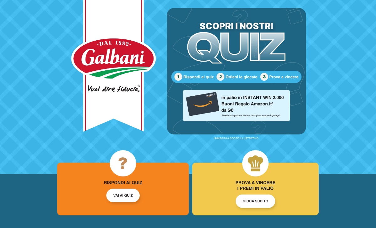 Nuovo Concorso Galbani: vinci 2000 buoni Amazon - 
