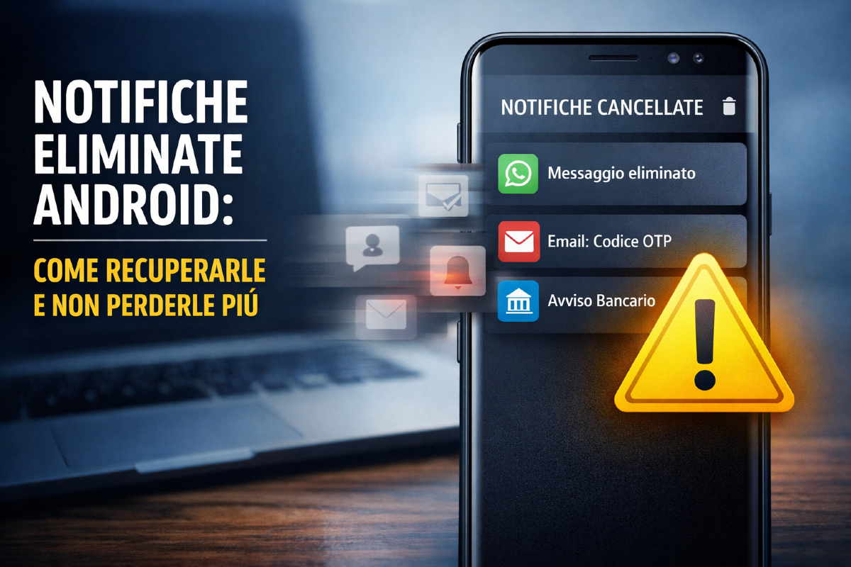 Notifiche eliminate Android: come recuperarle facilmente - 
