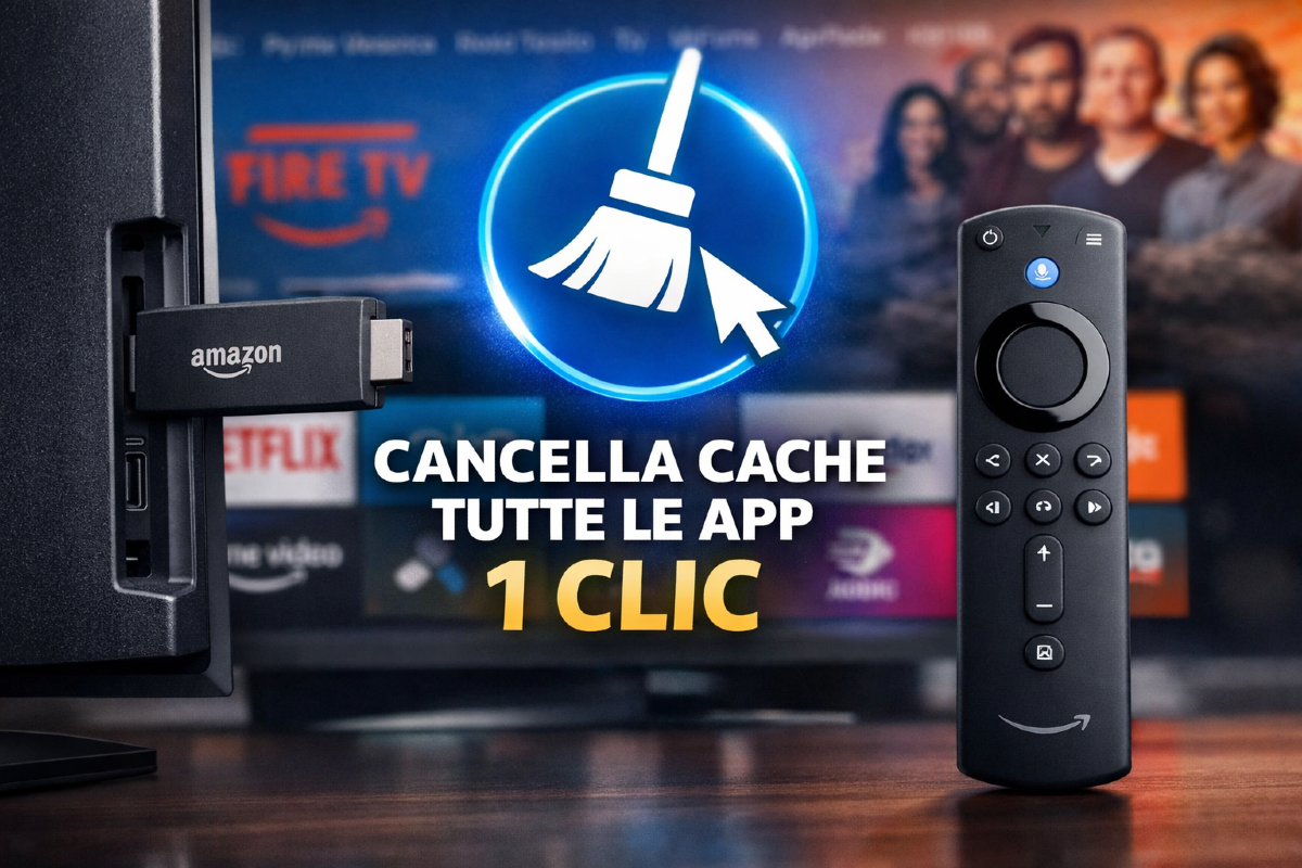 Fire TV Stick: ora svuoti la cache di tutte le app in 1 clic - 