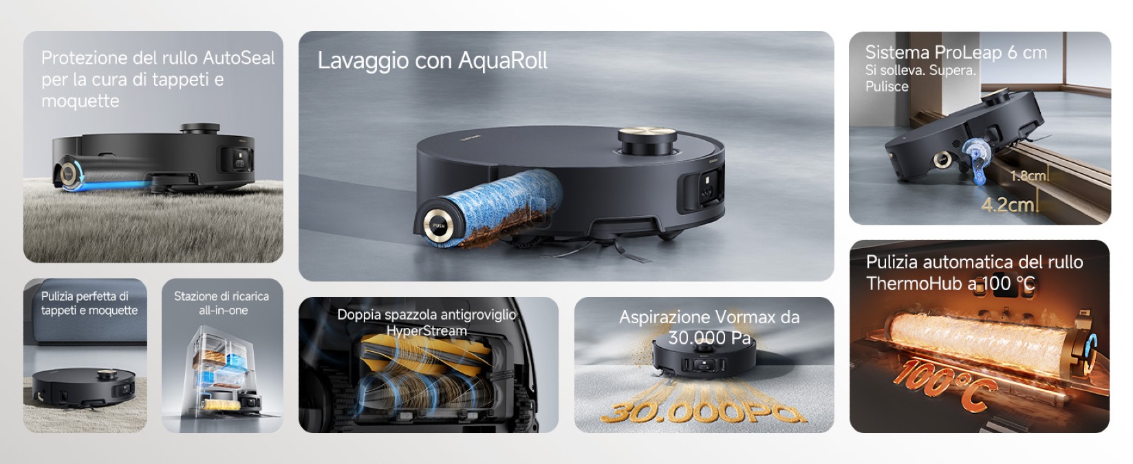 Robot Aspirapolvere DREAME Aqua10 Roller in SCONTO su Amazon - 