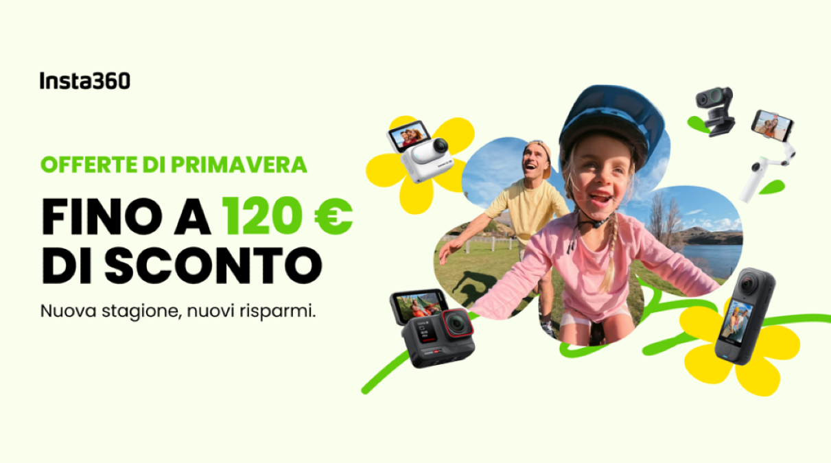 Insta360: Scopri le Migliori Offerte di Primavera 2026 - 