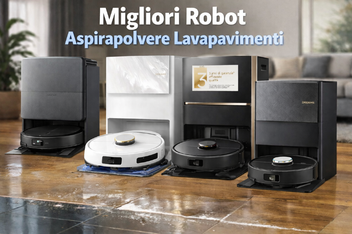 Migliori Robot Aspirapolvere Lavapavimenti da Comprare - Offerte di Primavera Amazon - 
