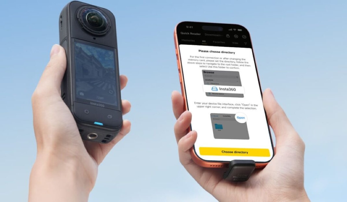 Insta360 Quick Reader SSD 512GB: lo storage USB-C ultra compatto per action cam - 