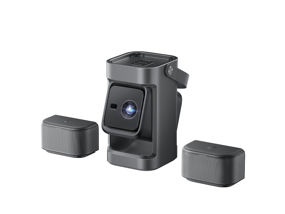 Anker Soundcore Nebula P1: proiettore portatile con Google TV e speaker - 