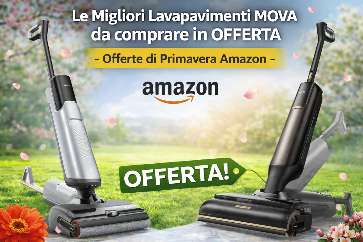 Le Migliori Lavapavimenti MOVA da comprare in OFFERTA - Offerte di Primavera Amazon - 