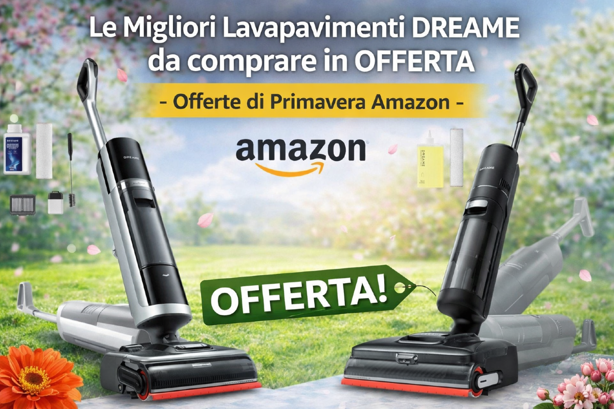 Le Migliori Lavapavimenti DREAME da comprare in OFFERTA - Offerte di Primavera Amazon - 